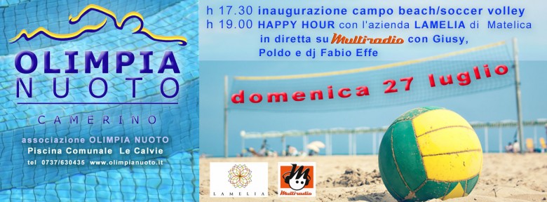 Olimpia Nuoto Camerino - diretta dalla piscina comunale su Multiradio (Macerata)