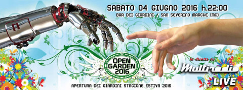 Multiradio Live a Open garden 2016 - 4 giugno 2016 - San Severino Marche